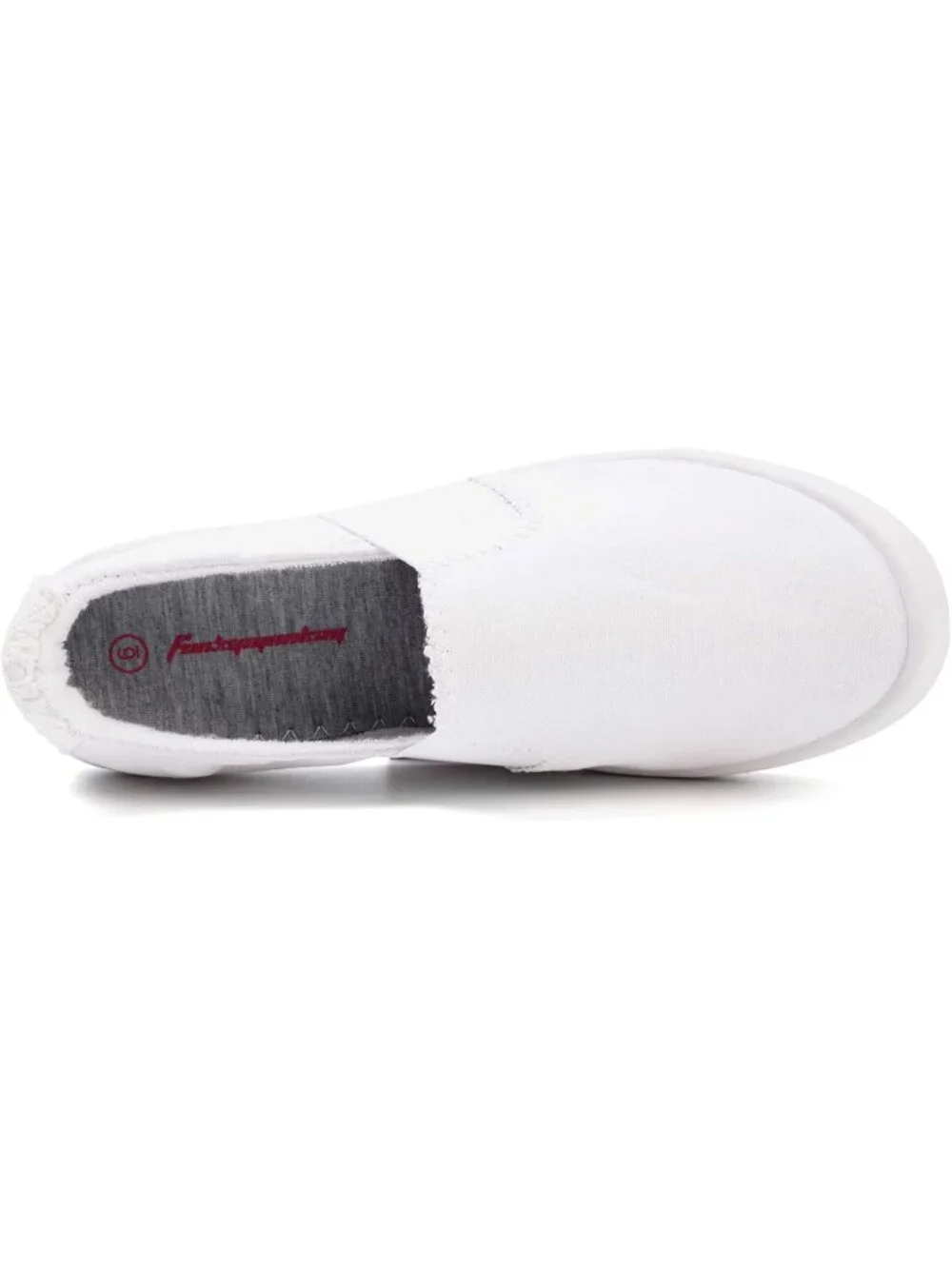Women's White Comfortable Lace-Up Breathable Walking Casual Stylish Sneakers